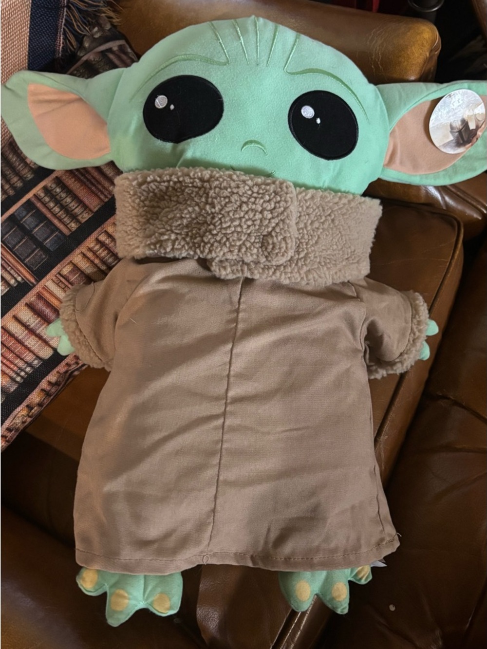 Star Wars The Mandalorian Plush - Mint Green and Tan